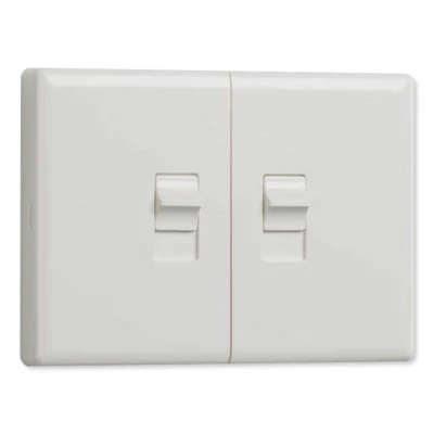 Ecolink Z-Wave Plus Motorized On/Off Light Switch, Dual Toggle, Gen5 1 Ecolink Z-Wave Plus Motorized On/Off Light Switch, Dual Toggle, Gen5