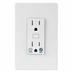 Enbrighten Zigbee 3.0 In-Wall Tamper-Resistant Smart Outlet