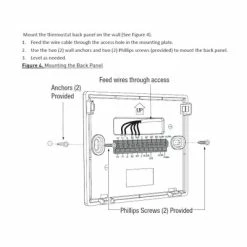 2GIG Z-Wave 700 Programmable Thermostat -Lighting Appliance Controllers Shop LN2GIGSTZ1345 media 004
