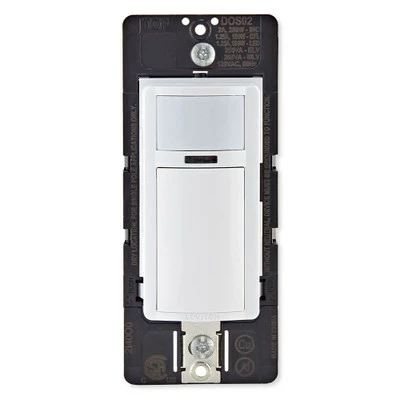 Leviton Decora Motion Sensor In-Wall Switch, Auto-On, 2A, Single Pole 3 Leviton Decora Motion Sensor In-Wall Switch, Auto-On, 2A, Single Pole - Image 3
