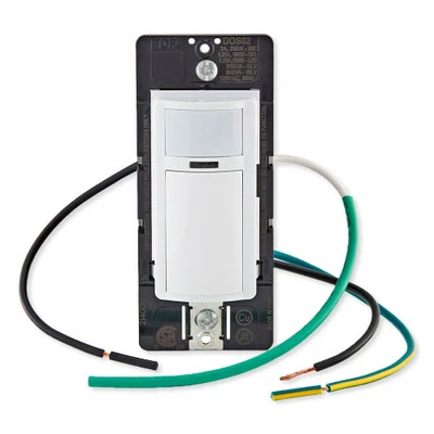 Leviton Decora Motion Sensor In-Wall Switch, Auto-On, 2A, Single Pole 4 Leviton Decora Motion Sensor In-Wall Switch, Auto-On, 2A, Single Pole - Image 4