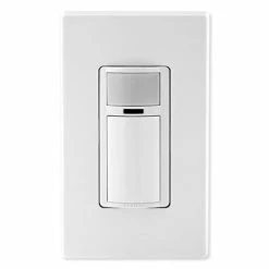 Leviton Decora In-Wall Occupancy Sensor Switch, Auto-On, 5A, Single-Pole Or 3-Way