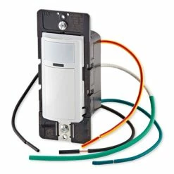 Leviton Decora In-Wall Occupancy Sensor Switch, Auto-On, 5A, Single-Pole Or 3-Way -Lighting Appliance Controllers Shop LVDOS051LZ media 004