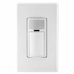 Leviton Decora In-Wall Occupancy Sensor Switch, Manual-On, 5A, Single-Pole Or 3-Way