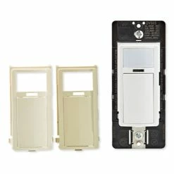 Leviton Decora In-Wall Occupancy Sensor Switch, Manual-On, 5A, Single-Pole Or 3-Way -Lighting Appliance Controllers Shop LVDVS051LZ media 003