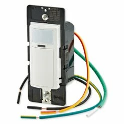 Leviton Decora In-Wall Occupancy Sensor Switch, Manual-On, 5A, Single-Pole Or 3-Way -Lighting Appliance Controllers Shop LVDVS051LZ media 004