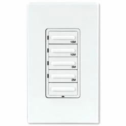 Leviton Decora Preset Countdown Timer Wall Switch (2, 5, 10, 15 Min)