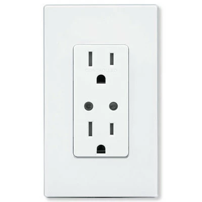 Leviton LevNet EnOcean Split Duplex Receptacle (Open Box) 1 Leviton LevNet EnOcean Split Duplex Receptacle (Open Box)