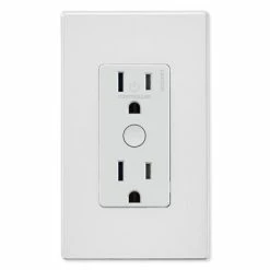 Leviton Decora Smart Z-Wave Plus V2 Tamper-Resistant Outlet, Gen7