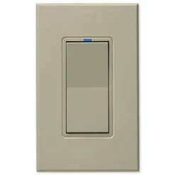 PCS HAI Wall Switch Dimmer, 600W/5A -Lighting Appliance Controllers Shop PCHAIWS1DL35A00x media Almond 030