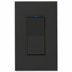 PCS HAI Wall Switch Dimmer, 600W/5A -Lighting Appliance Controllers Shop PCHAIWS1DL35A00x media Black 070