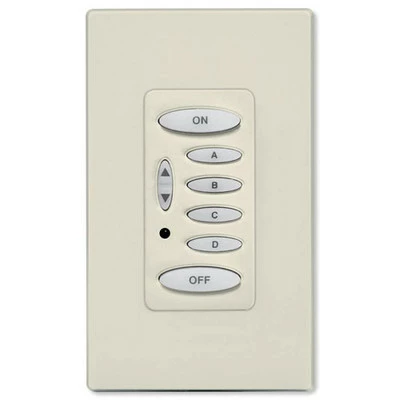 PCS PulseWorx UPB Wall Controller, 6 Button, Light Almond (Open Box) 1 PCS PulseWorx UPB Wall Controller, 6 Button, Light Almond (Open Box)