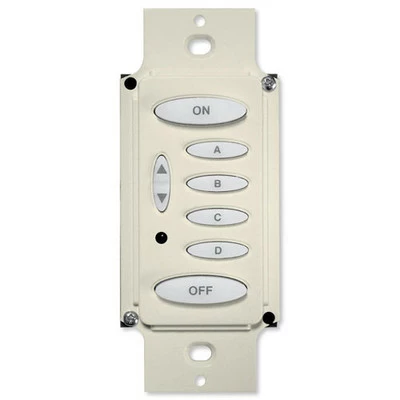 PCS PulseWorx UPB Wall Controller, 6 Button, Light Almond (Open Box) 2 PCS PulseWorx UPB Wall Controller, 6 Button, Light Almond (Open Box) - Image 2