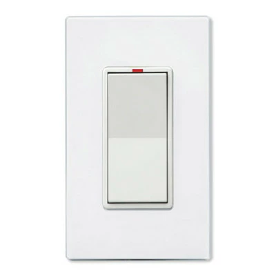 PCS SimpleWorx Wall Switch Transceiver Relay, 15A, White (Open Box) 1 PCS SimpleWorx Wall Switch Transceiver Relay, 15A, White (Open Box)