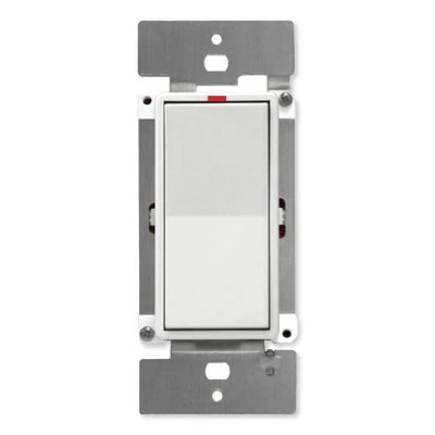 PCS SimpleWorx Wall Switch Transceiver Relay, 15A, White (Open Box) 2 PCS SimpleWorx Wall Switch Transceiver Relay, 15A, White (Open Box) - Image 2