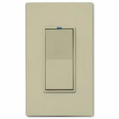 PCS PulseWorx UPB Electronic Low-Voltage Dimmer Wall Switch, 300W -Lighting Appliance Controllers Shop PCWS1E3x media Ivory 020