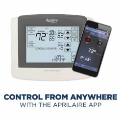 Aprilaire Wi-Fi Touchscreen Thermostat With IAQ, Amazon Alexa & Google Assistant Control -Lighting Appliance Controllers Shop RP8910W media 003