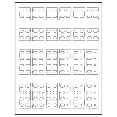 Simply Automated Label Kit For SAI Scene Control Keypads 1 Simply Automated Label Kit For SAI Scene Control Keypads