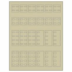 Simply Automated Label Kit For SAI Keypads