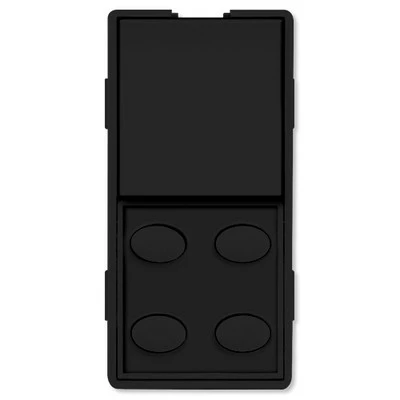 Simply Automated UPB Faceplate, Single Rocker & 4 Oval Buttons 1 Simply Automated UPB Faceplate, Single Rocker & 4 Oval Buttons