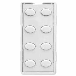 Simply Automated UPB Faceplate, 8 Oval Buttons