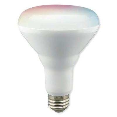 SATCO Starfish Wi-Fi 9.5W Color Changing And Tunable White BR30 Reflector Lamp 1 SATCO Starfish Wi-Fi 9.5W Color Changing And Tunable White BR30 Reflector Lamp
