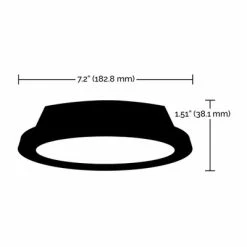 SATCO Starfish Wi-Fi 6" LED Tunable & Dimmable White Edge-Lit Remote Driver Downlight -Lighting Appliance Controllers Shop SFS11262 media 003