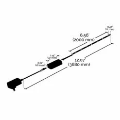 SATCO Starfish Wi-Fi 6' Indoor LED RGB & TW Tunable White Tape Light -Lighting Appliance Controllers Shop SFS11263 media 003