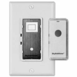 SkylinkHome Wall Switch With Snap-On Remote