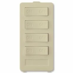 X10 PRO 4-Button Keypad (4 Address) -Lighting Appliance Controllers Shop XPXP4x media Ivory 020